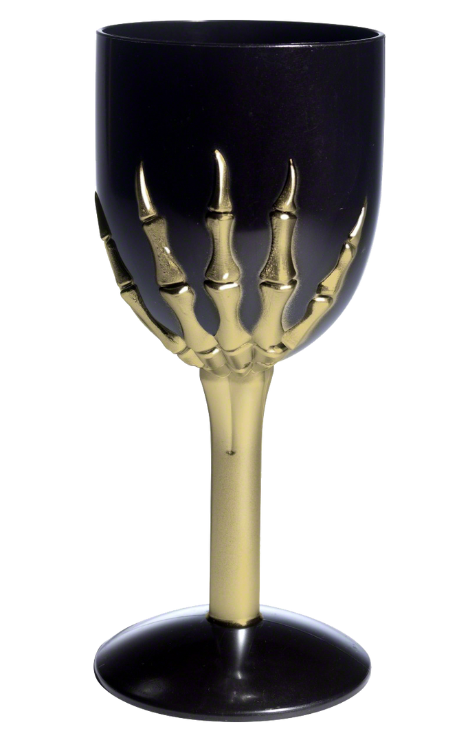 Smiffys Black Gothic Wine Glass All Accessories 1 Smiffys Black Gothic Wine Glass All Accessories