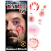 Tinsley Transfers Animal Attack Temporary Tattoos Halloween
