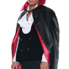 Underwraps Reversible Black/Red Cape Halloween