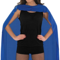 Generic Book Characters Classic Blue Superhero Cape