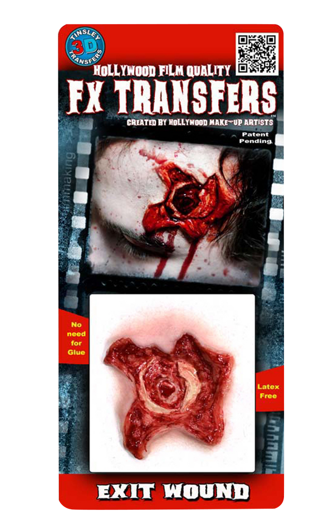 Tinsley Transfers Halloween Exit Wound 3D FX Transfers 1 Tinsley Transfers Halloween Exit Wound 3D FX Transfers