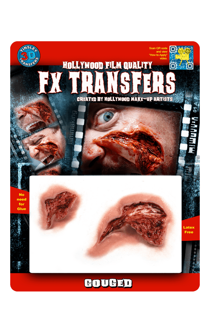 Tinsley Transfers Halloween Gouged 3D FX Transfers 1 Tinsley Transfers Halloween Gouged 3D FX Transfers