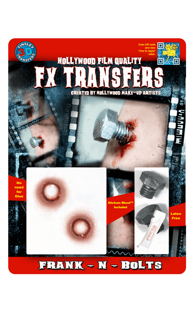 Tinsley Transfers Frank-N-Bolts 3D FX Transfers Halloween 1 Tinsley Transfers Frank-N-Bolts 3D FX Transfers Halloween