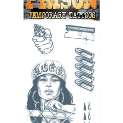 Tinsley Transfers Prison Tattoo Set Accessory