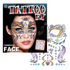 Tinsley Transfers All Accessories Carnivale Face Tattoo Accessory