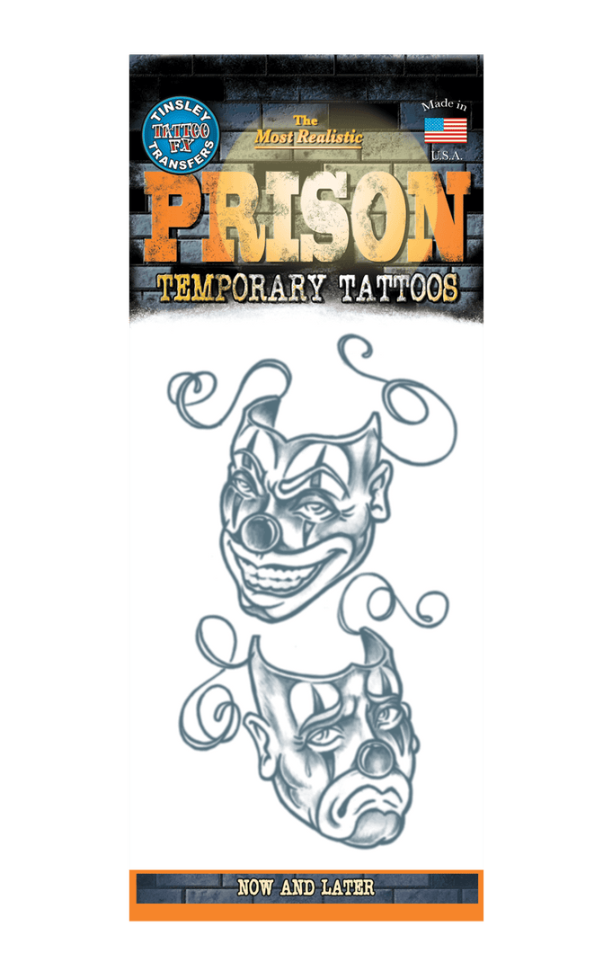 Tinsley Transfers Facepieces Prison Tattoo Accessory 1 Tinsley Transfers Facepieces Prison Tattoo Accessory