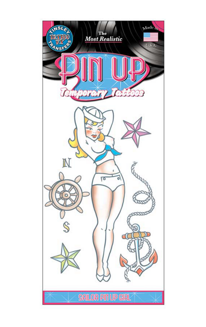 Tinsley Transfers Sailor Pin Up Tattoos Sailors 1 Tinsley Transfers Sailor Pin Up Tattoos Sailors
