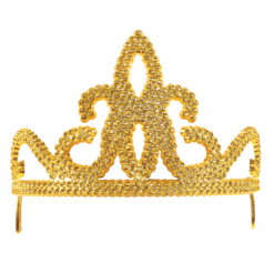 Bristol Novelty Gold Tiara Accessory