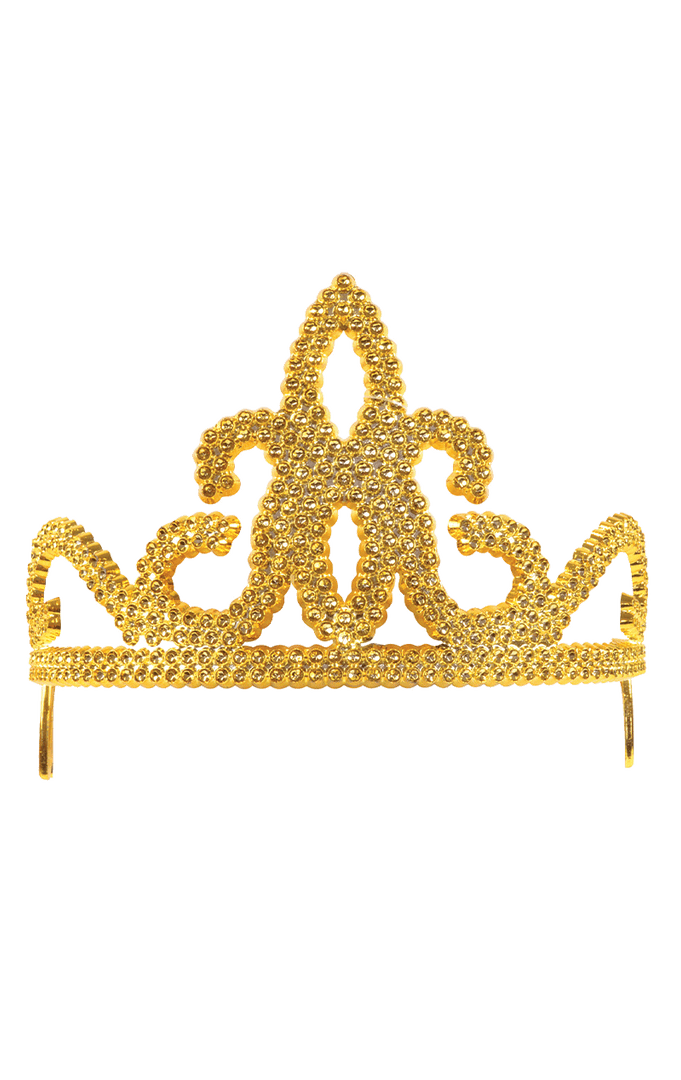 Bristol Novelty Gold Tiara Accessory 1 Bristol Novelty Gold Tiara Accessory