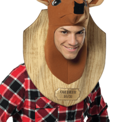 Rasta Imposta Adults Trophy Deer Head Novelty