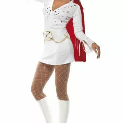 Smiffys American / USA Elvis White Costume