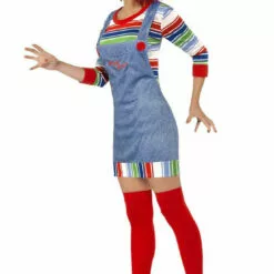 Smiffys Ladies Chucky Doll Movie Costume