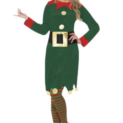 Smiffys Womens Classic Elf Costume