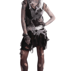 Bristol Novelty Zombie Punk Woman Costume