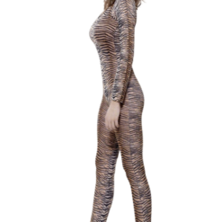 Smiffys Animals Tiger Print Bodysuit Costume