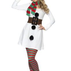Smiffys Christmas Miss Snowman Costume