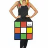 Smiffys Rubiks Cube 3D Costume Novelty