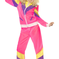 Smiffys Womens 80s Retro Shellsuit Costume Novelty