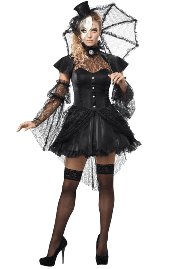 California Costumes Dolls Victorian Goth Doll Costume 1 California Costumes Dolls Victorian Goth Doll Costume