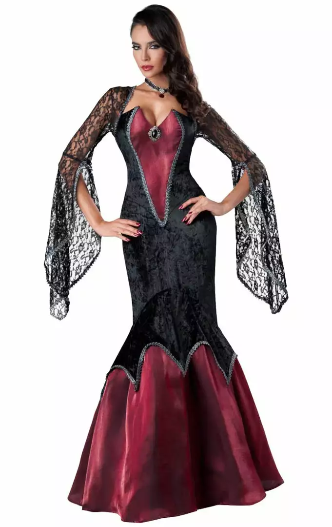 Generic Ladies Manor Enchantress Costume Halloween 1 Generic Ladies Manor Enchantress Costume Halloween