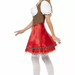 Smiffys Womans Red Bavarian Costume Around The World
