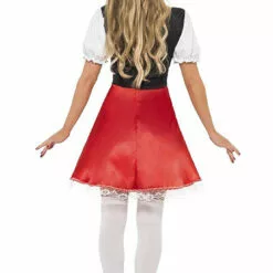 Smiffys Womans Red Bavarian Costume Around The World