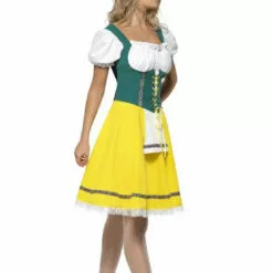 Smiffys Womens Yellow Bavarian Costume
