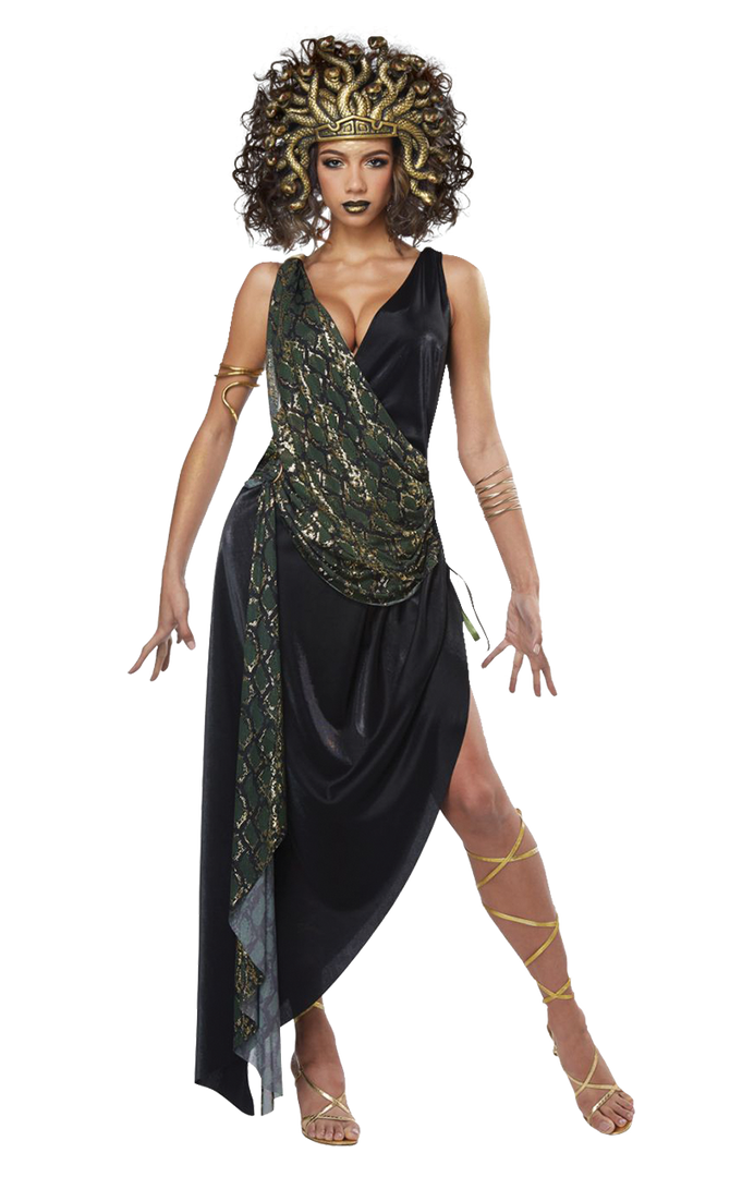 California Costumes Womens Medusa Costume 1 California Costumes Womens Medusa Costume