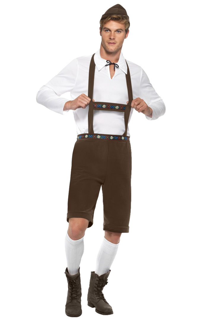 Smiffys Around The World Mens Bavarian Guy Costume 1 Smiffys Around The World Mens Bavarian Guy Costume