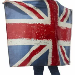 Generic Around The World Vintage Style Union Jack Flag Accessory