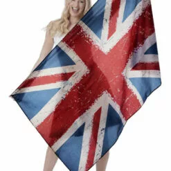 Generic Around The World Vintage Style Union Jack Flag Accessory