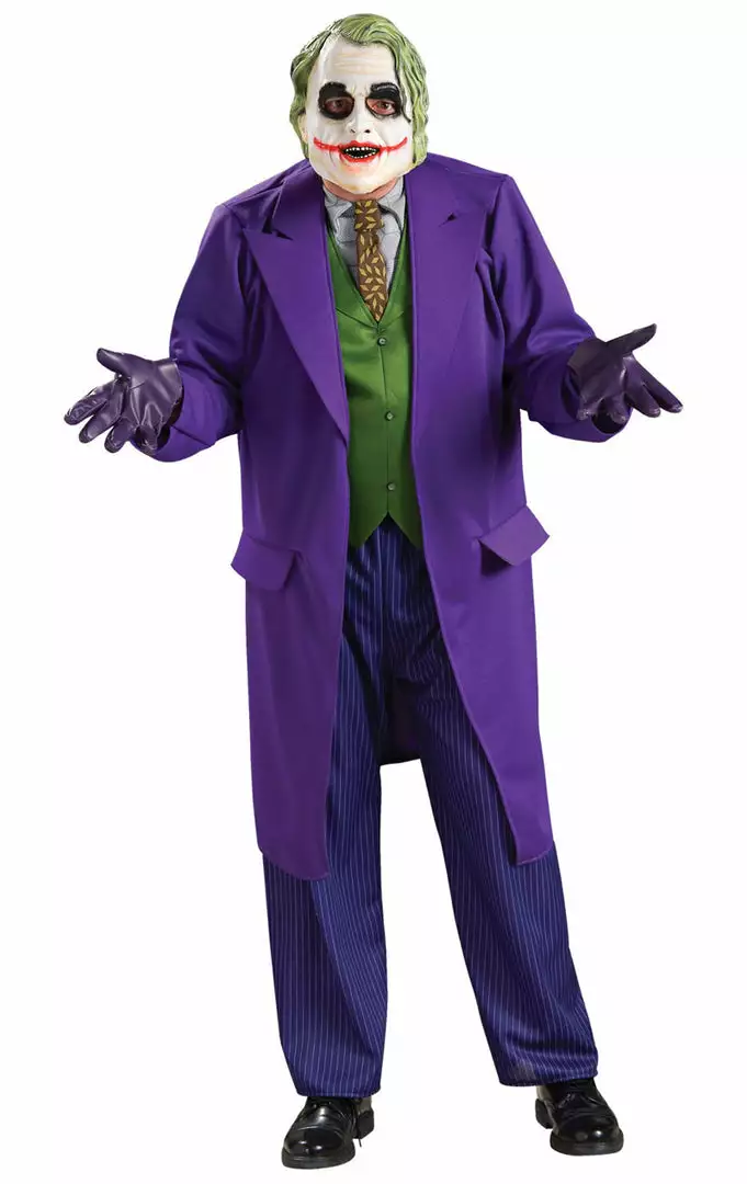 Rubies Cosplay & Comic Con Adult Deluxe Dark Knight Joker Costume 1 Rubies Cosplay & Comic Con Adult Deluxe Dark Knight Joker Costume