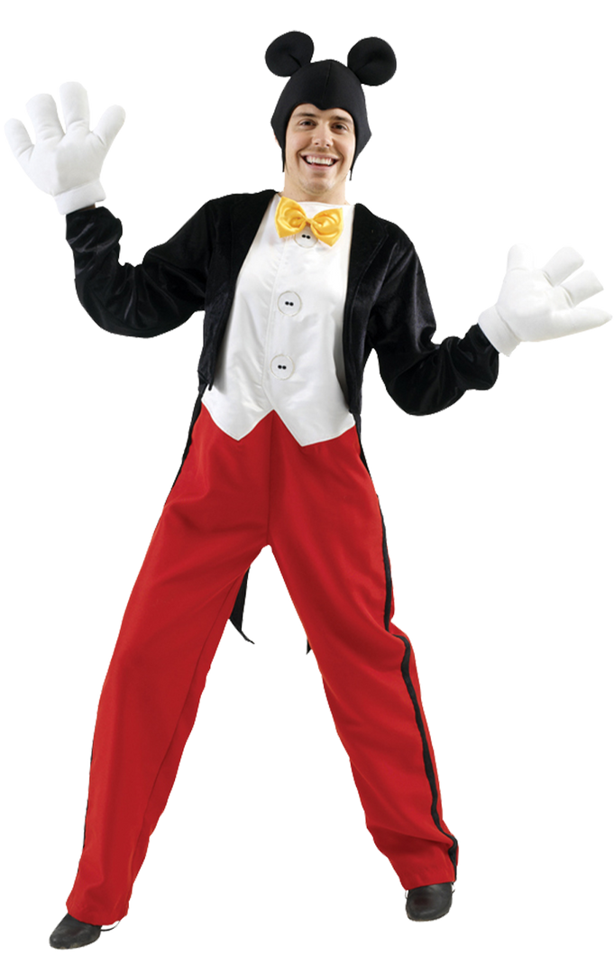 Rubies Adult Disney Mickey Mouse Costume 1 Rubies Adult Disney Mickey Mouse Costume