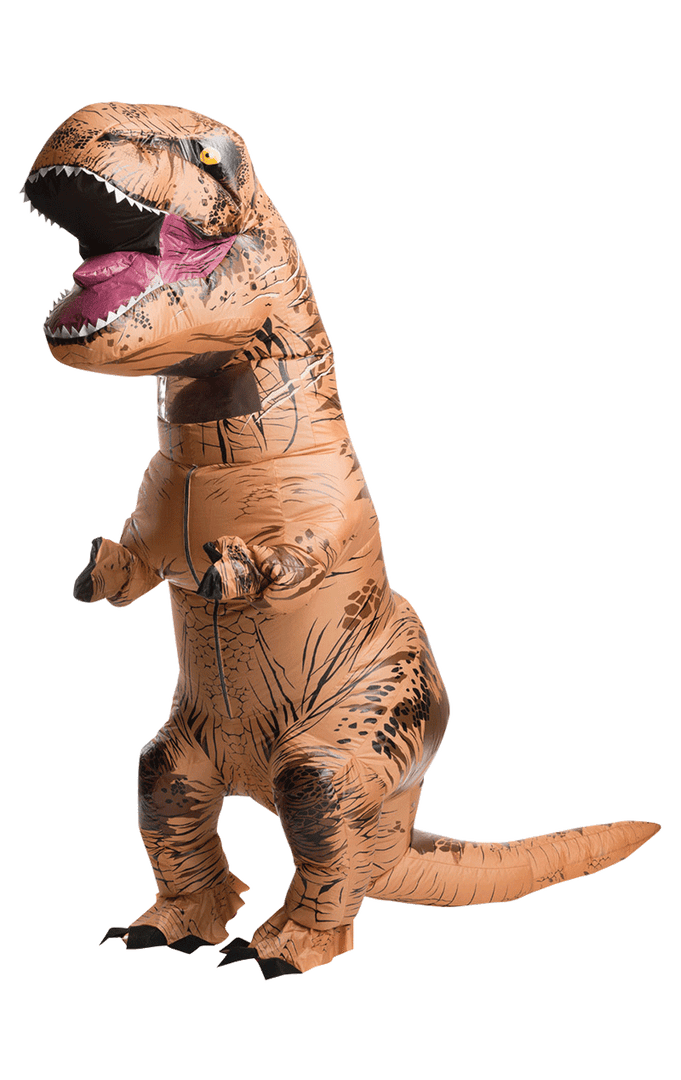 Rubies Adult Ralph Inflatable T-Rex Dinosaur Costume Animals 1 Rubies Adult Ralph Inflatable T-Rex Dinosaur Costume Animals