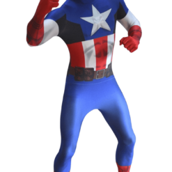 Body Republic American / USA Adult Captain America Zappar Costume