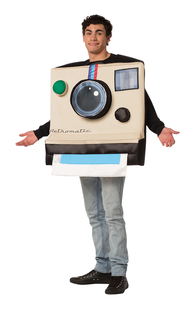 Rasta Imposta Novelty Retro Polaroid Camera Costume 1 Rasta Imposta Novelty Retro Polaroid Camera Costume