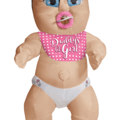 Rubies Inflatable Costumes Adult Giant Inflatable Baby Girl Costume