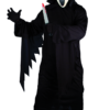 Smiffys Screamer Gown & Facepiece Costume Halloween