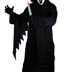 Smiffys Screamer Gown & Facepiece Costume Halloween