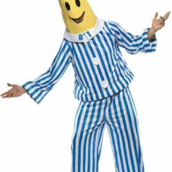 Smiffys Adult Bananas In Pyjamas Costume