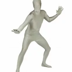 Body Republic Silver Morphsuit Costume Morphsuits