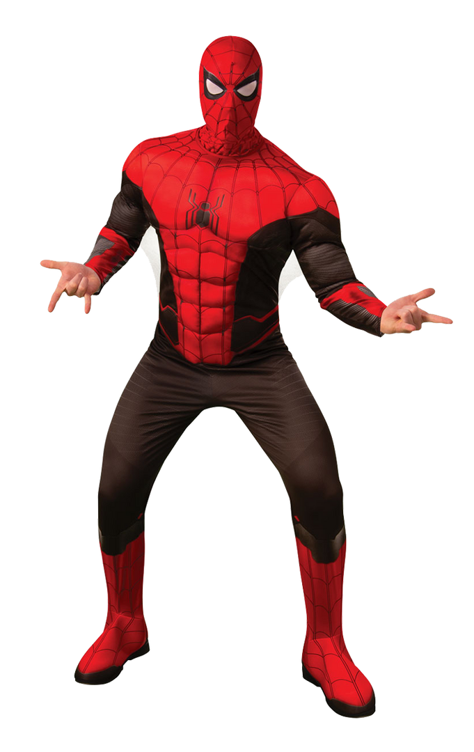 Rubies Adult Spider-Man Red & Black Costume 1 Rubies Adult Spider-Man Red & Black Costume