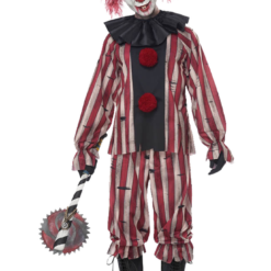 California Costumes Mens Nightmare Clown Costume Circus