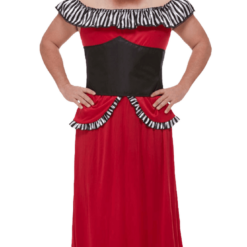 Smiffys Circus Mens Bearded Lady Costume