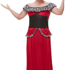 Smiffys Circus Mens Bearded Lady Costume