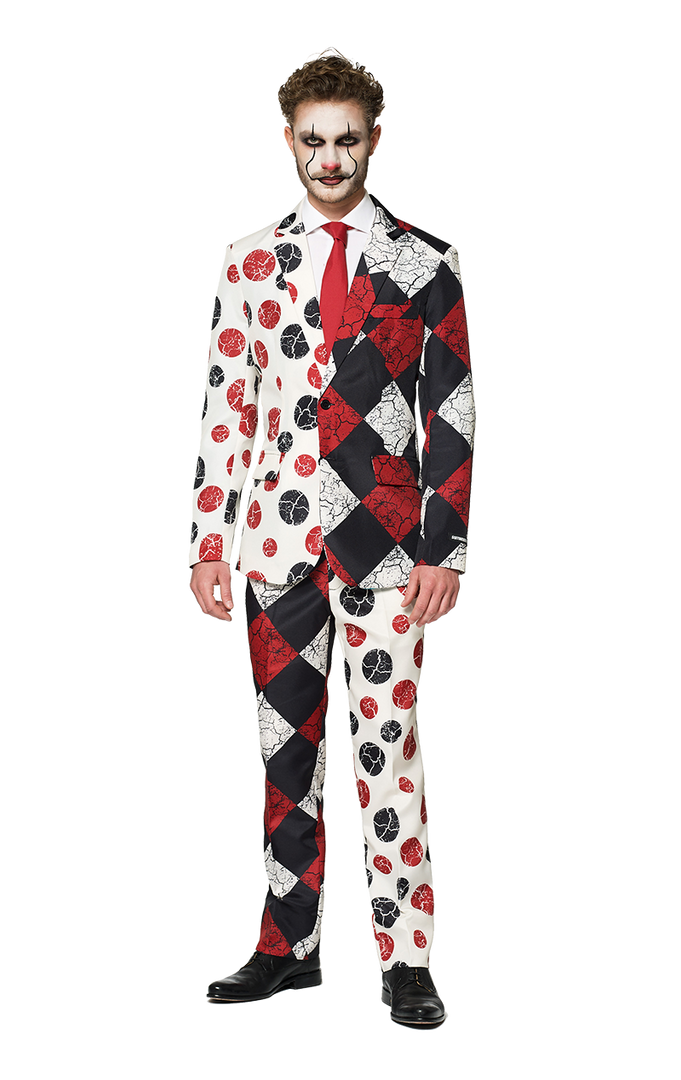 Circus Vintage Clown Halloween Suitmeister 1 Circus Vintage Clown Halloween Suitmeister