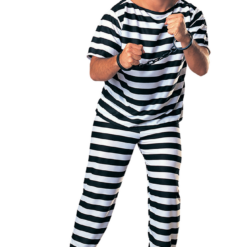 Rubies Mens Classic Prisoner Costume Cops & Robbers