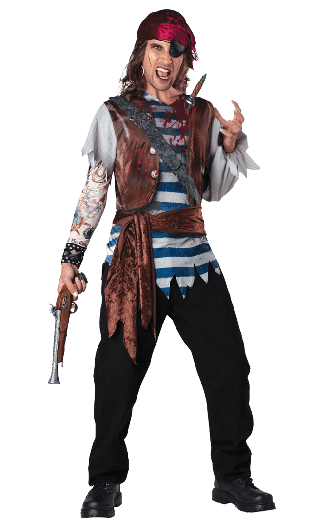 InCharacter Costumes Mens Dead Mans Chest Costume Pirates 1 InCharacter Costumes Mens Dead Mans Chest Costume Pirates