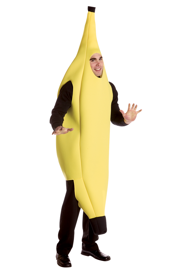 Rasta Imposta Food & Drink Adult Giant Banana Costume 1 Rasta Imposta Food & Drink Adult Giant Banana Costume