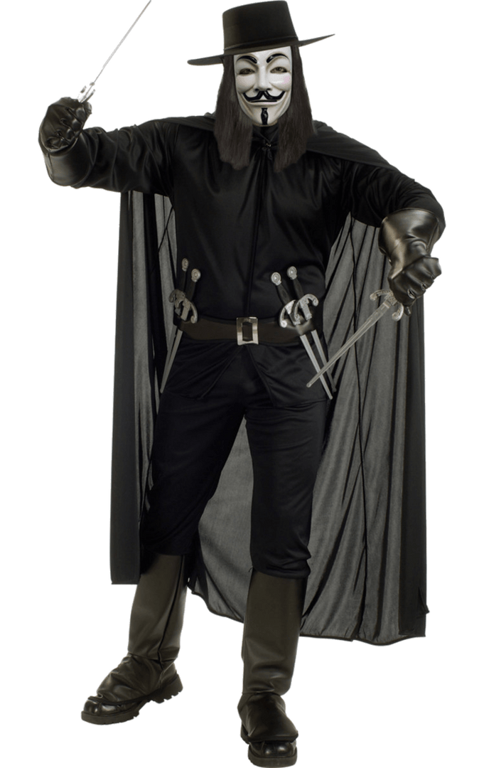 Rubies V For Vendetta Costume 1 Rubies V For Vendetta Costume